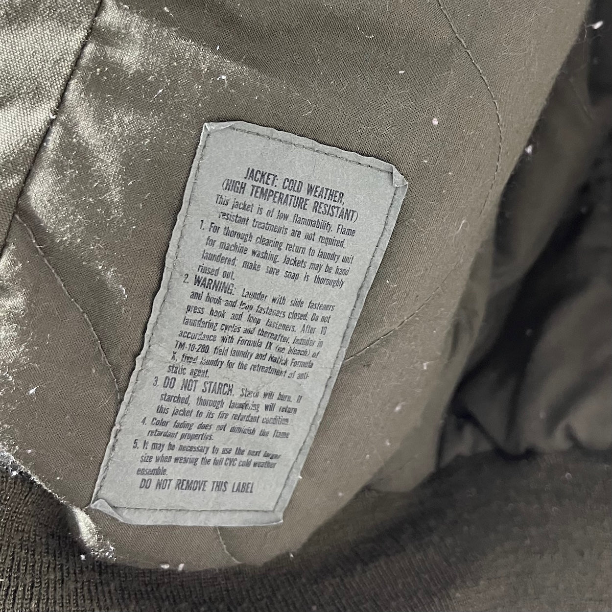 Vintage US Army Coat CVC Combat Vehicle Coat XL-Long