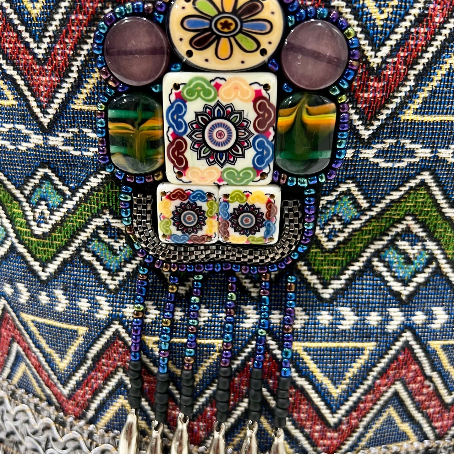 Boho Fringed Top-Loading Backpack - 3 Colors Available