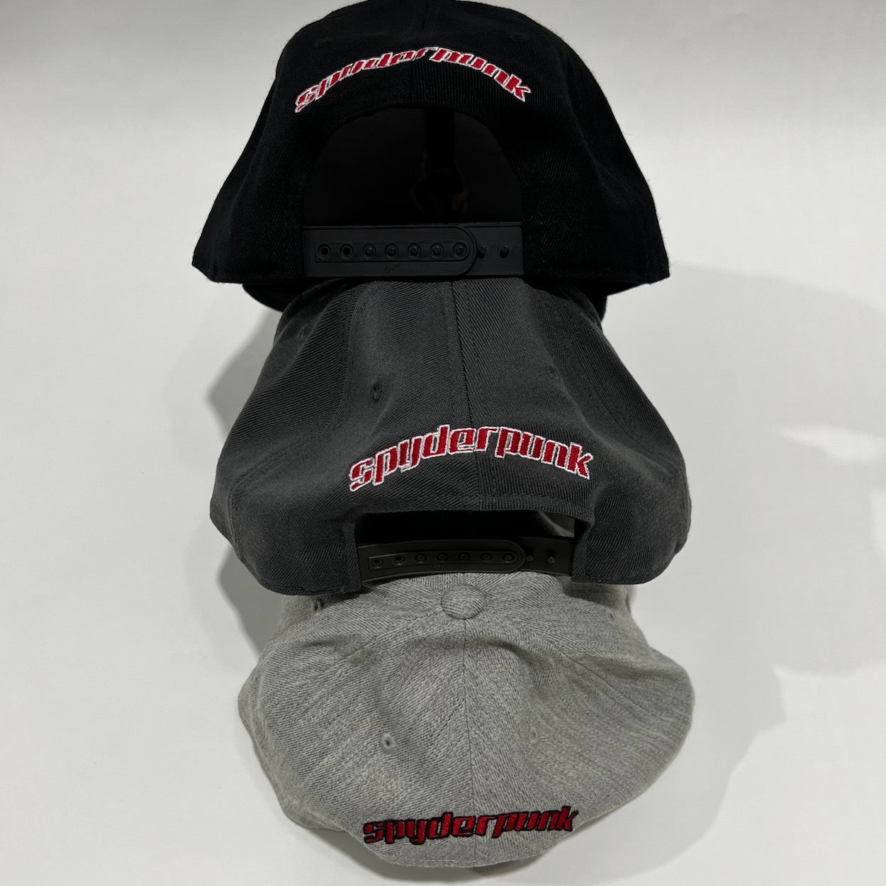 Spyderpunk 3D Puff Embroidered Snapback Baseball Cap - Premium Sports Hat (5 Colors)