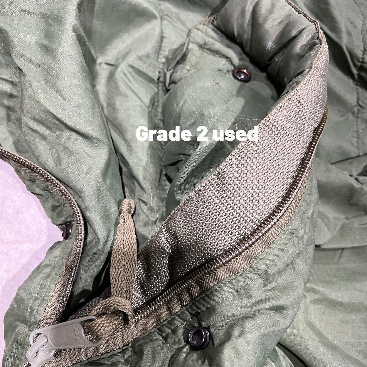 US Military Patrol Sleeping Bag - GI Camouflage Green Lightweight