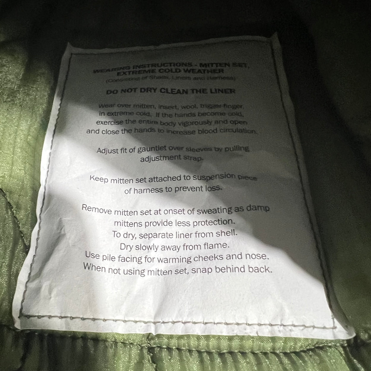 Arctic Extreme Cold Weather Military Mittens with Liners - ACU Camo