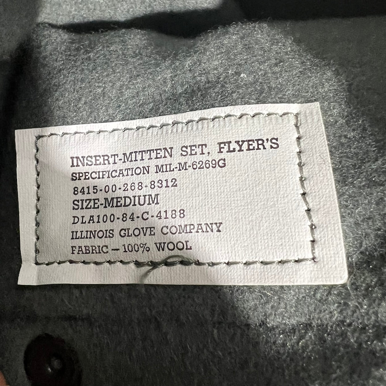 U.S. Air Force Mittens Arctic Extreme Cold Weather Flyer's Gloves