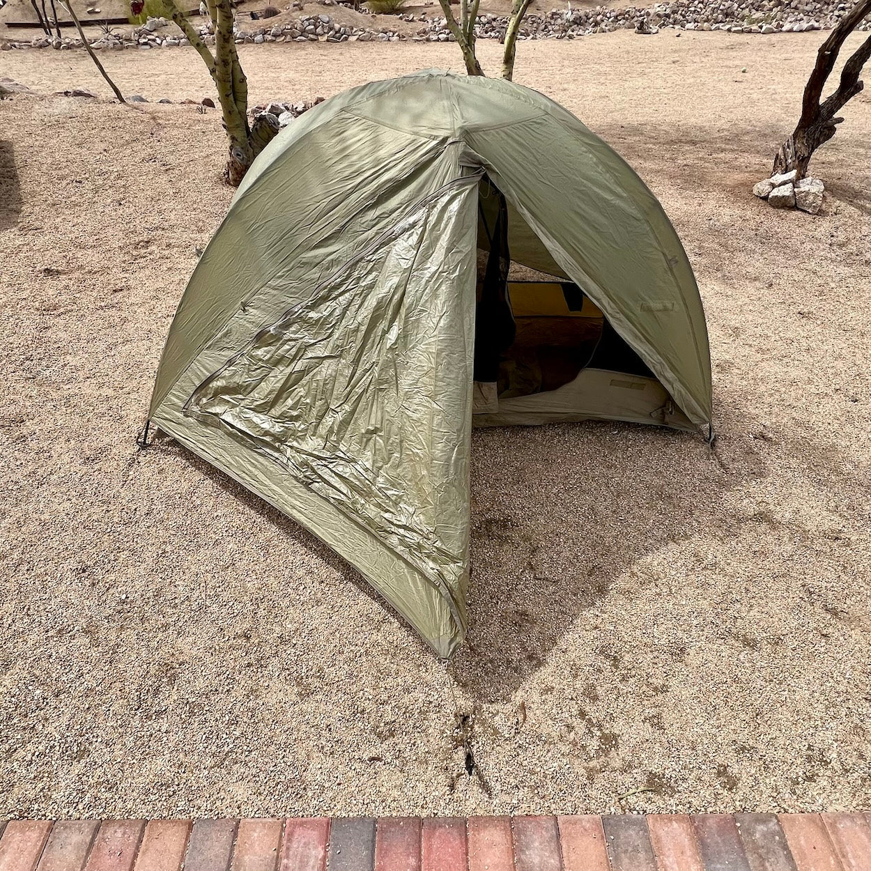 LiteFighter Individual Shelter System - US Army Surplus - OD Green Combat Tent