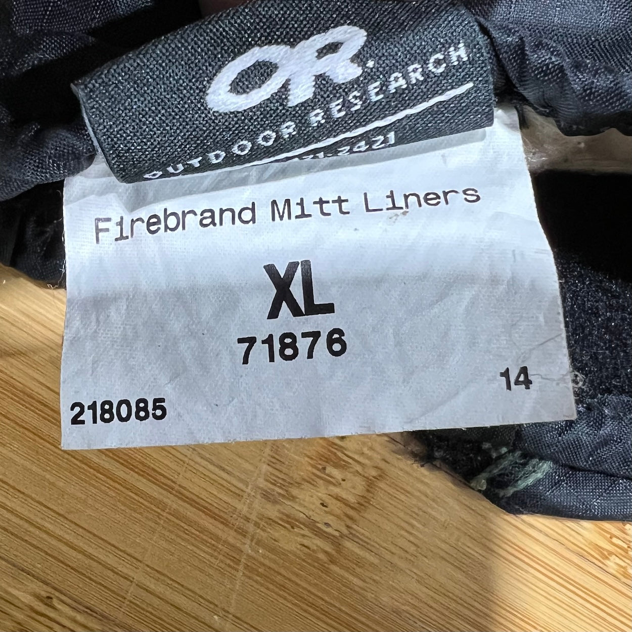 Outdoor Research Firebrand Cold Weather Mitten Liners - Multiple Sizes Available