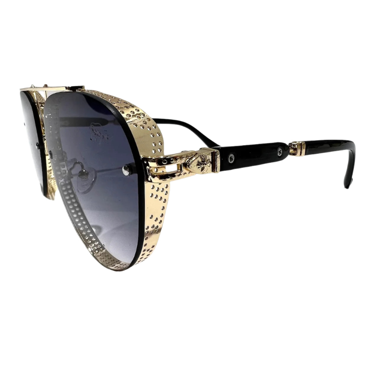 Safari Shades Classic Aviator Sunglasses - Unisex Metal Frame - 7 Premium Colors