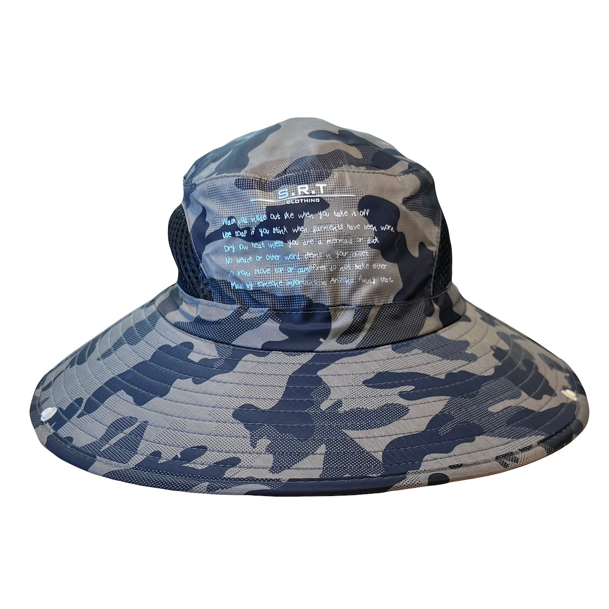 S.R.T Wide Brim Bucket Hat with UPF 50 Sun Protection - Premium Outdoor Boonie Hat
