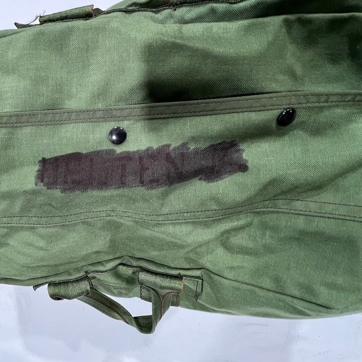 US Air Force Flyers Canvas Kit Bag - Olive Drab Military Equipment Bag