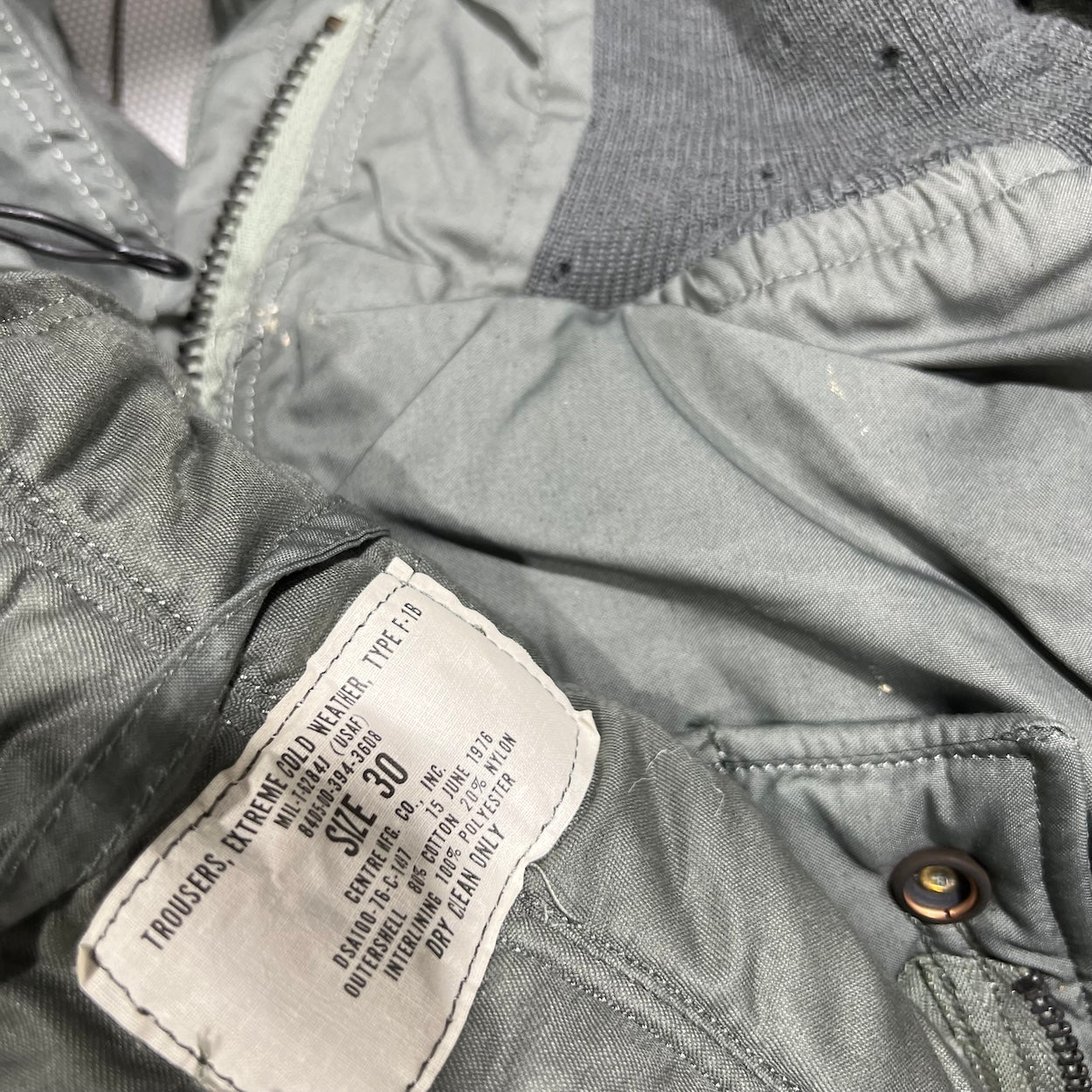 US Navy Pants GI Extreme Cold Weather Trousers N-3B