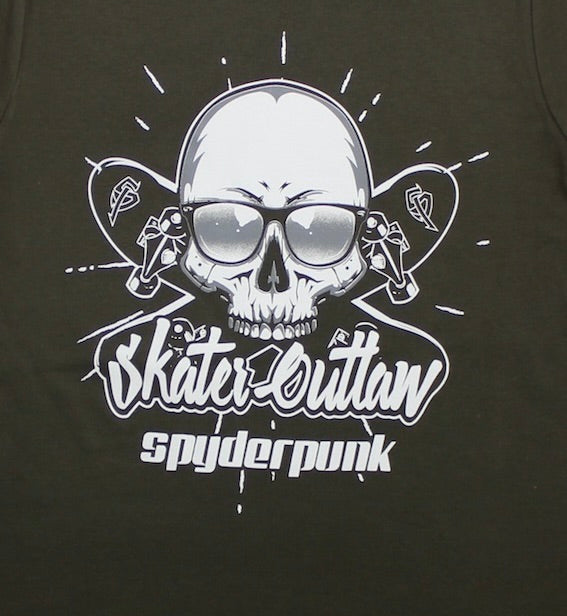 Women's Spyderpunk Skater Outlaw Fitted Tee