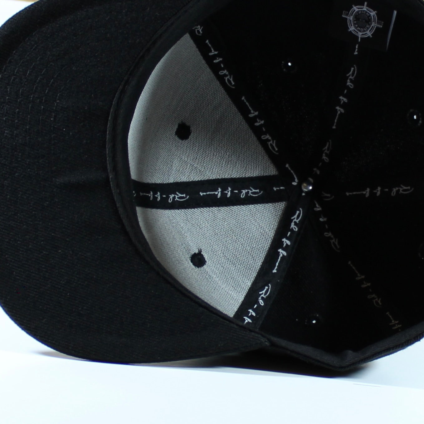 RnF Premium Black Snapback Cap - Embroidered Adjustable Baseball Hat