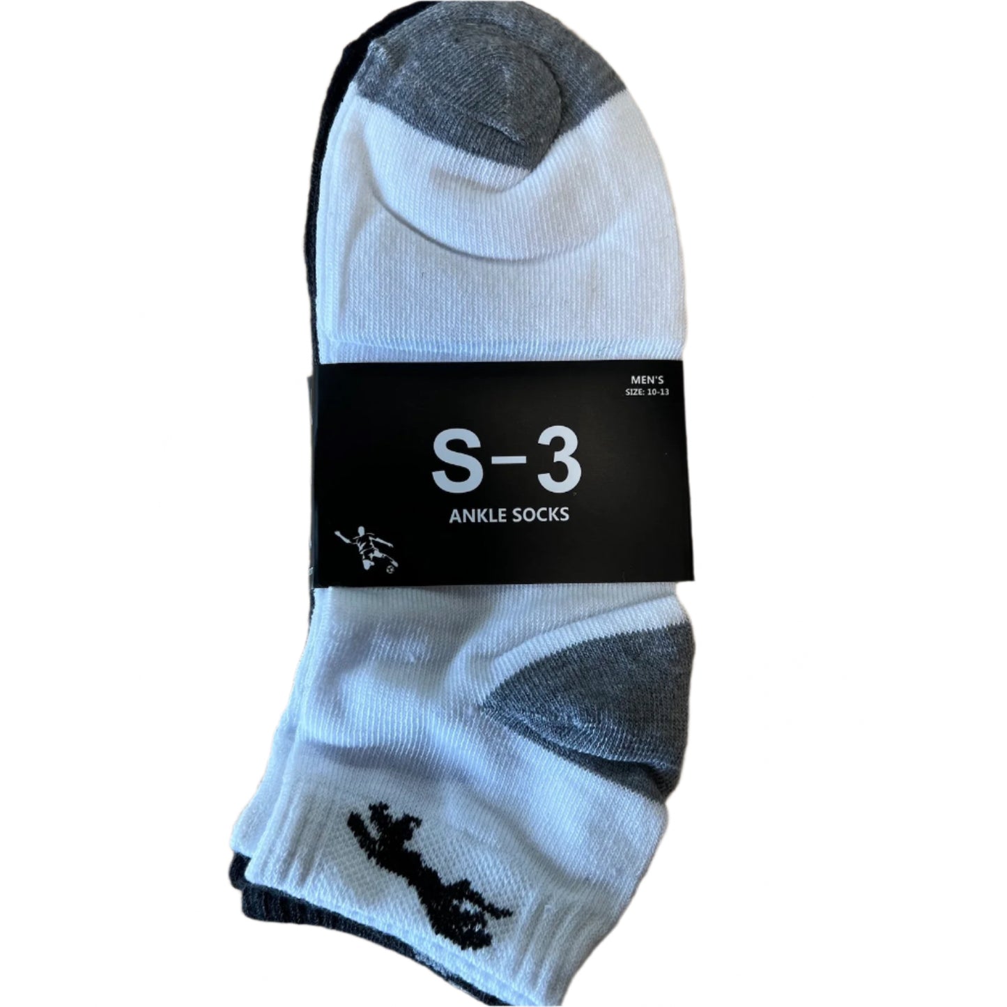 Socks Ankle Running, Hiking, Golf, Travelers 12 Pack Tiger
