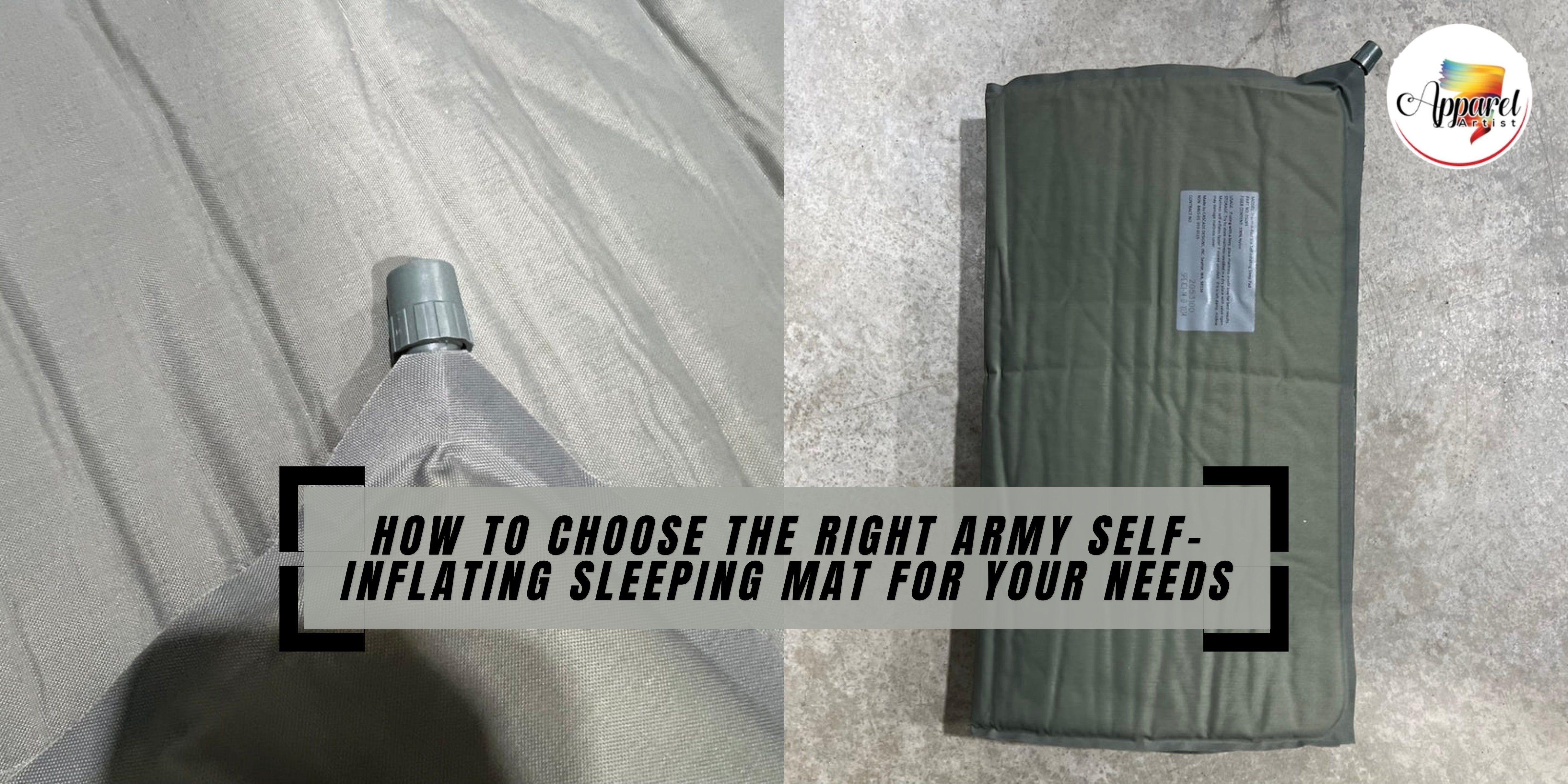 Self Inflatable Mat How to Choose the Right Army Self-Inflating Sleeping Mat for Your Needs ...