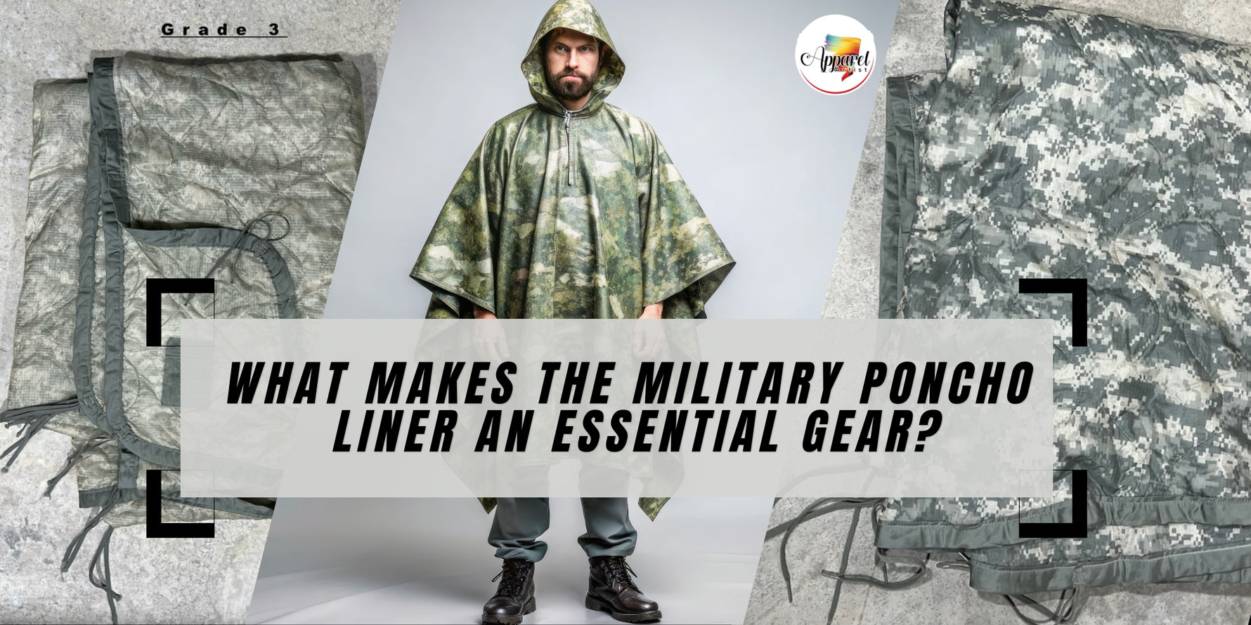 What Makes the Military Poncho Liner an Essential Gear?