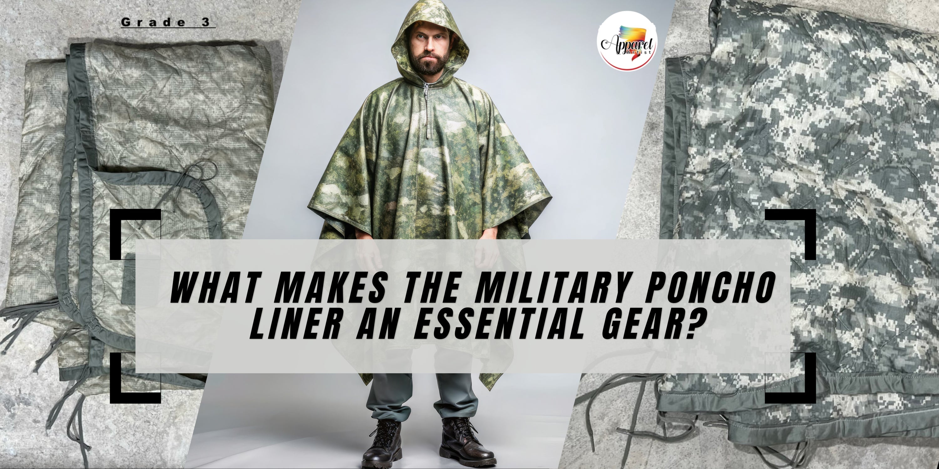 What Makes the Military Poncho Liner an Essential Gear?