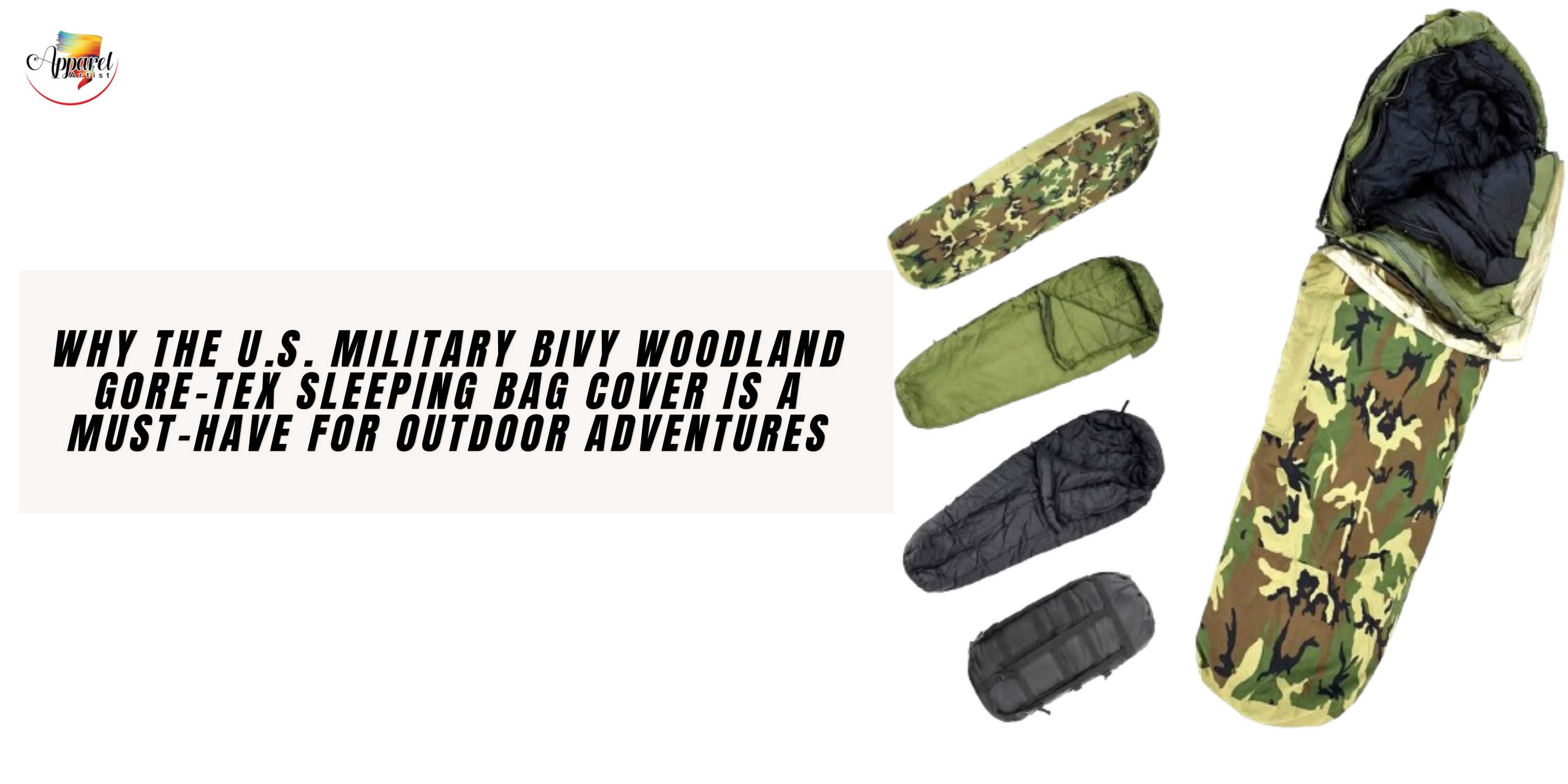 Why the U.S. Military Bivy Woodland GORE-TEX Sleeping Bag Cover is a Must-Have for Outdoor Adventures