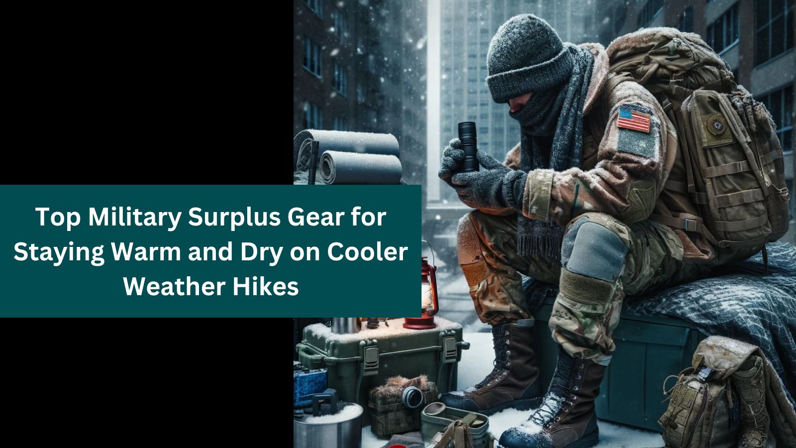 Top Military Surplus Gear for Staying Warm and Dry on Cooler Weather Hikes