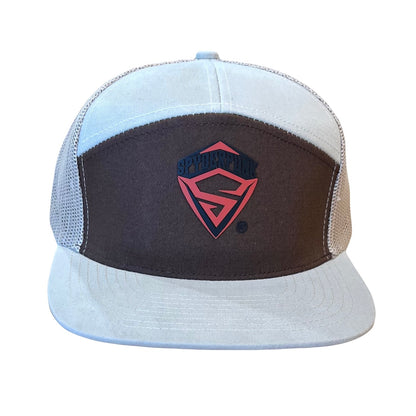 Hats Spyderpunk Trucker Snapback Adjustable 5 Panel In 3 Colors