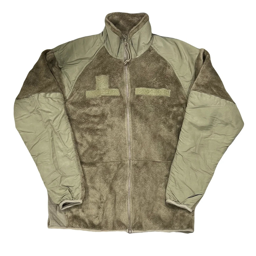 12 Vintage US Army Gen III Fleece Jacket - Coyote Tan PolarTec ECWCS