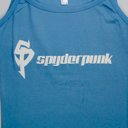 Women's Tank Top With Printed Spyderpunk Art On Front Of Tank