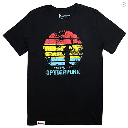 T Shirt Spyderpunk Vintage 90's Surfer Tee