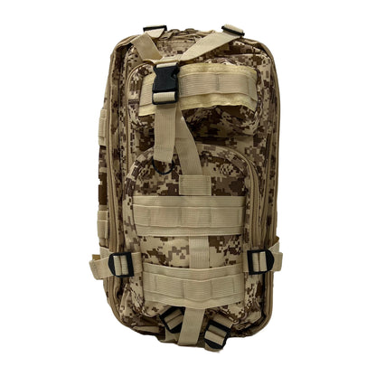 Camouflage Backpack 11" Bug Out Or Hiking Bag Great Size