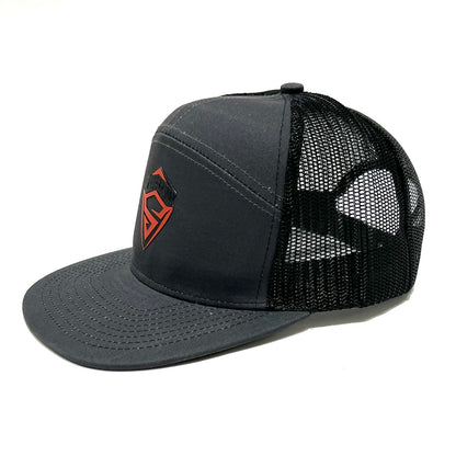 Hats Spyderpunk Trucker Snapback Adjustable 5 Panel In 3 Colors