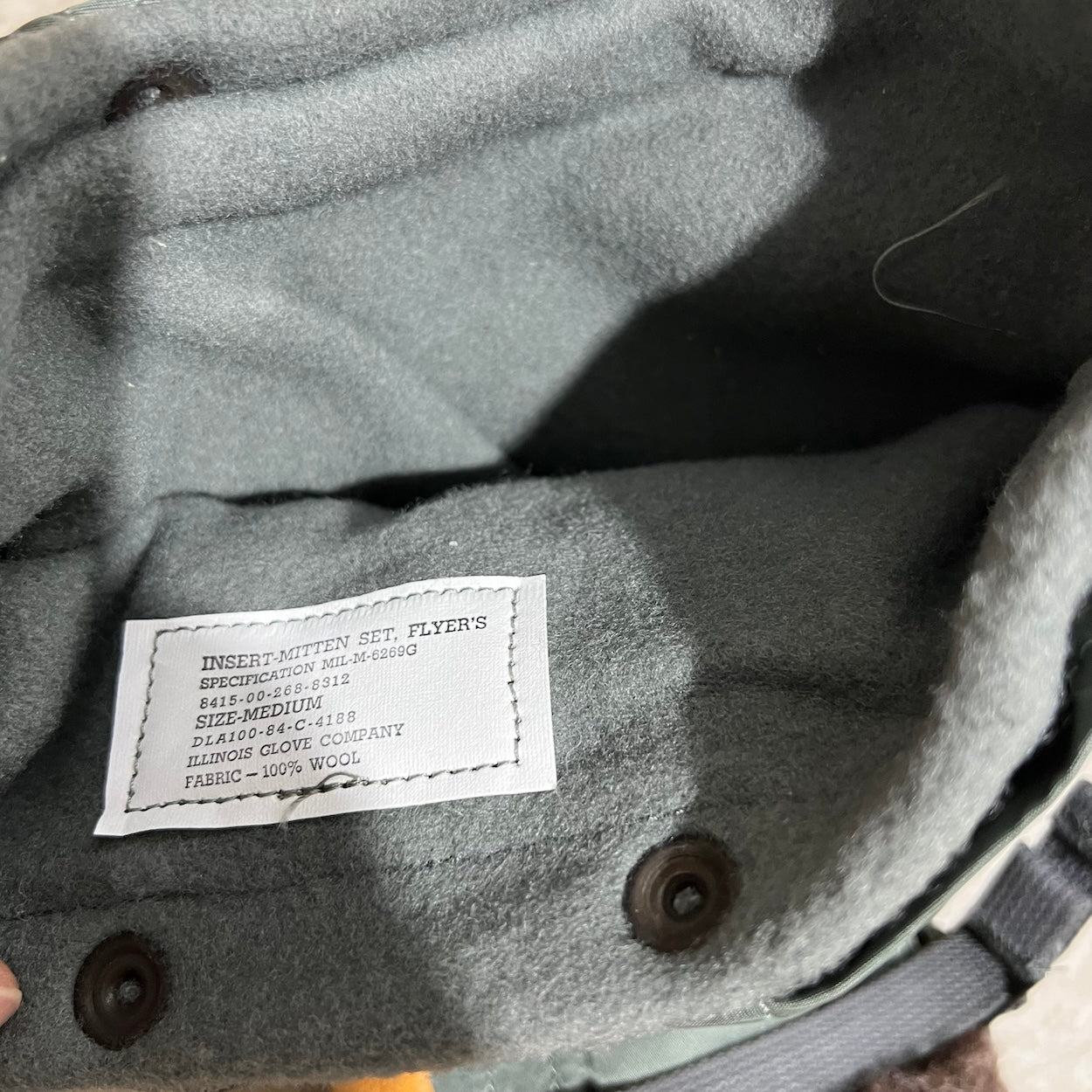 U.S. Air Force Mittens Arctic Extreme Cold Weather Flyer's Gloves
