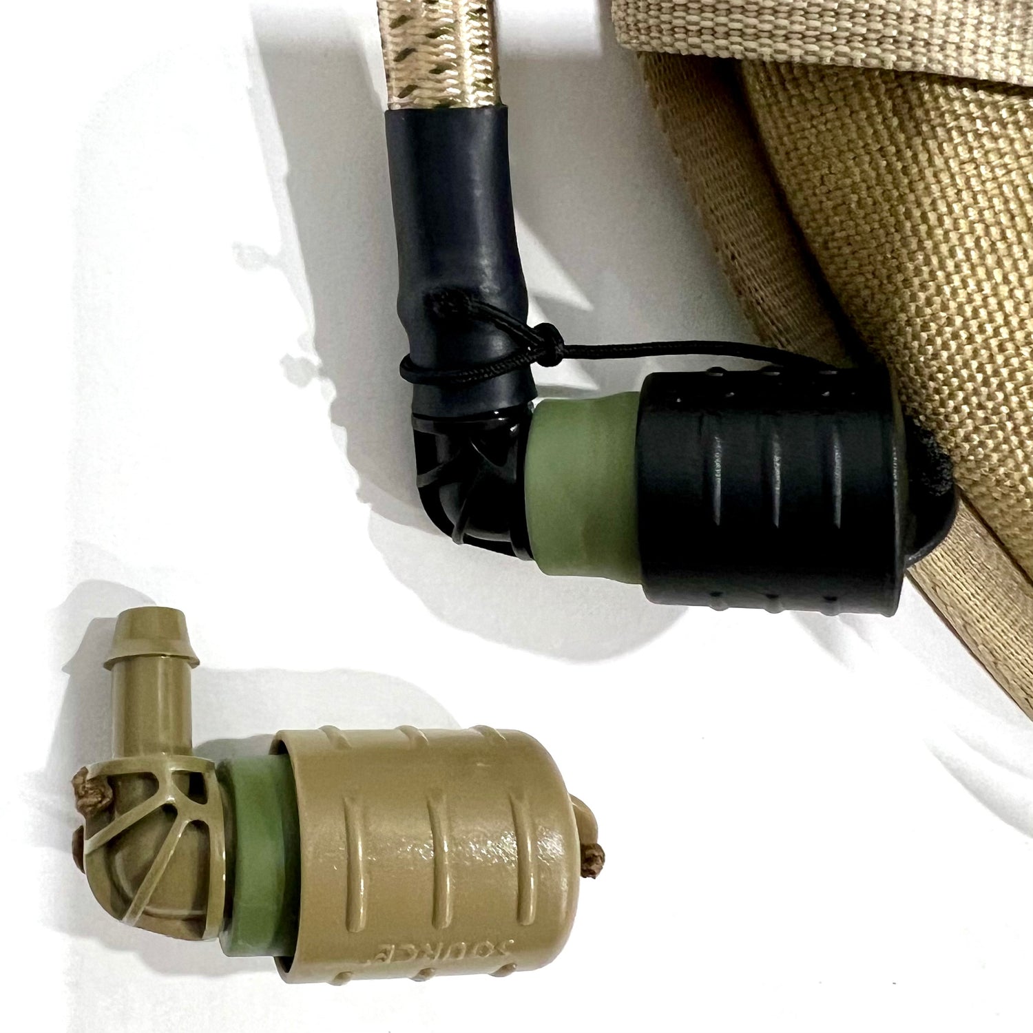 Source Push-Pull Hydration Bladder Bite Valve 3-Pack - Military Grade