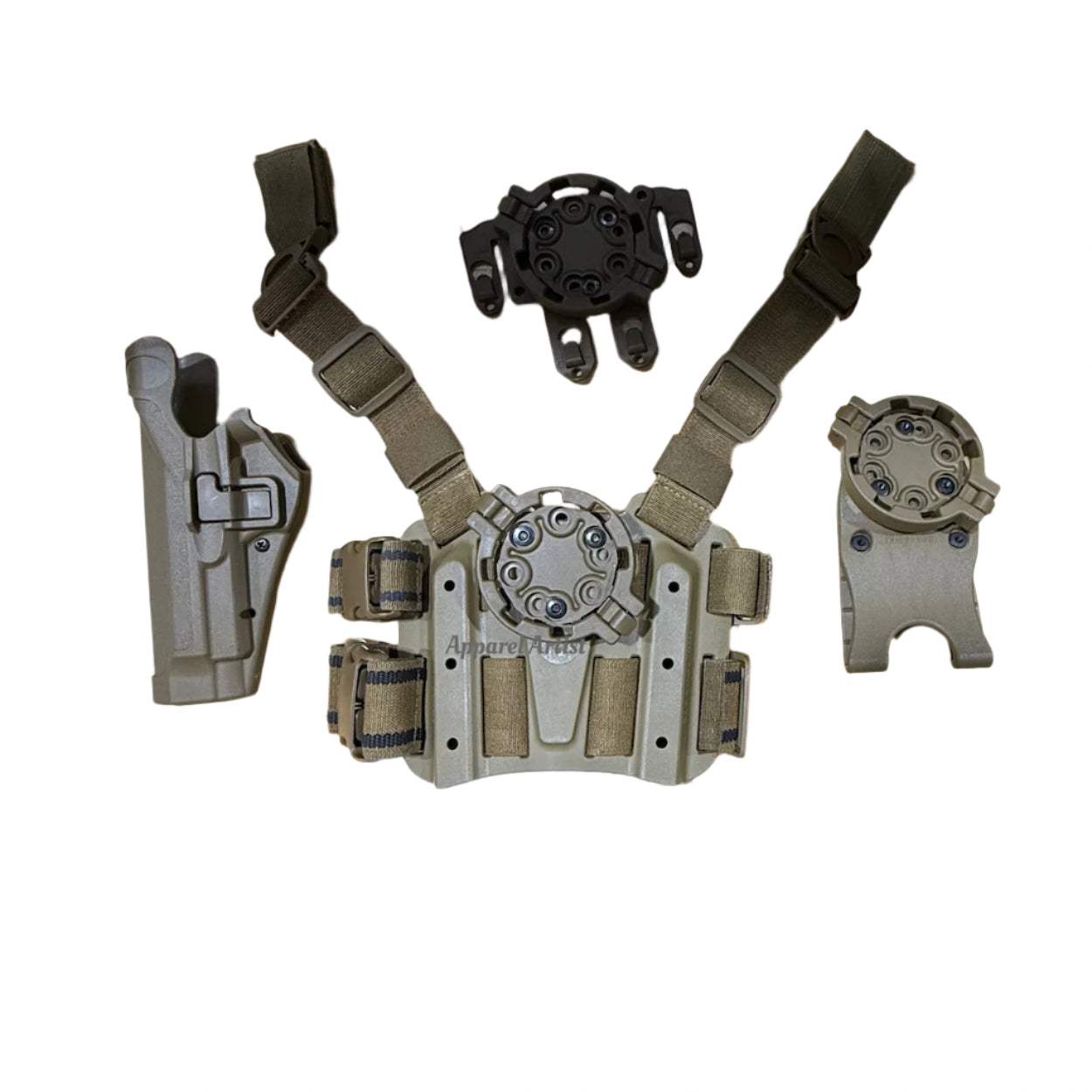 Blackhawk SERPA Drop Leg Holster Kit - Beretta 92/96/M9 Left Hand Coyote Tan - New