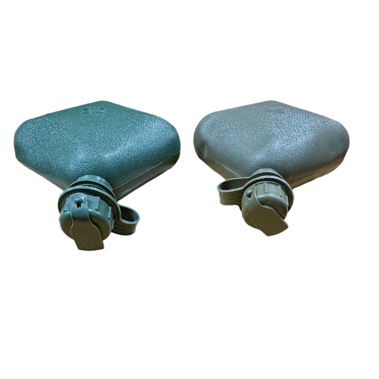 US Military 2-Quart Collapsible Water Canteen - Lightweight Field Hydration with M1 Cap