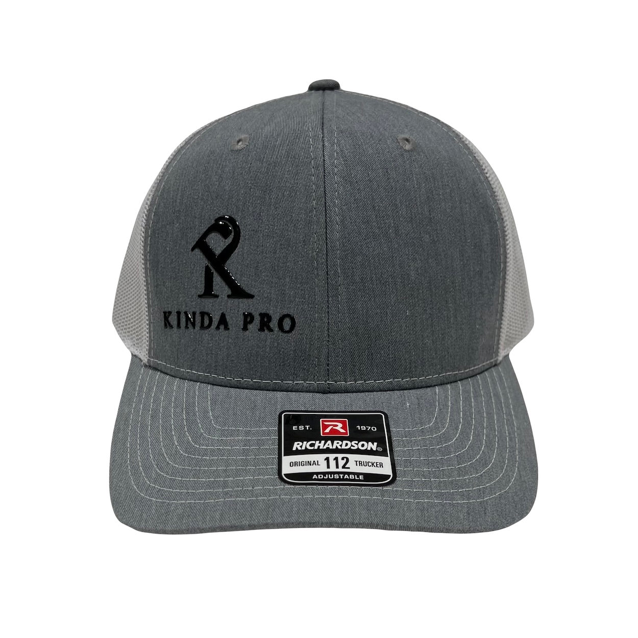 Kinda Pro Logo Trucker Snapback Cap - Mesh Back Hat (3 Colors)