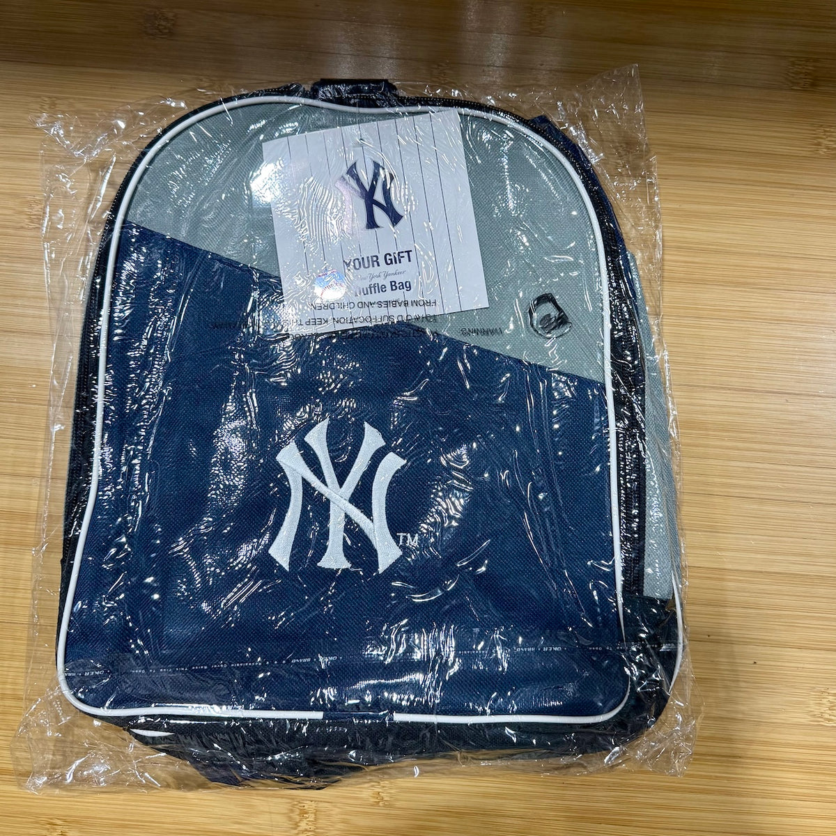 NYY Embroidered Duffle Bag | New York Yankees