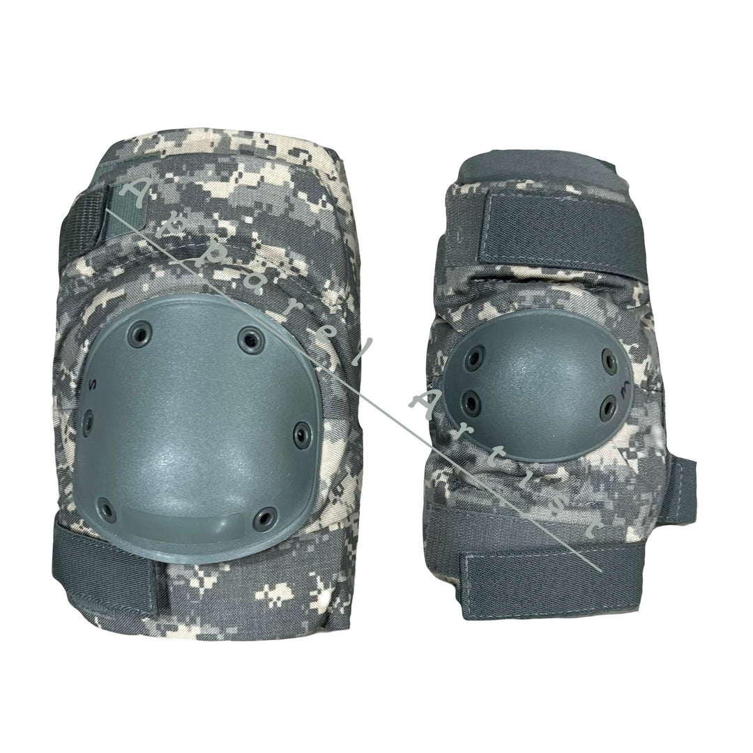 Authentic US Military GI ACU Tactical Elbow & Knee Pad Protection Set