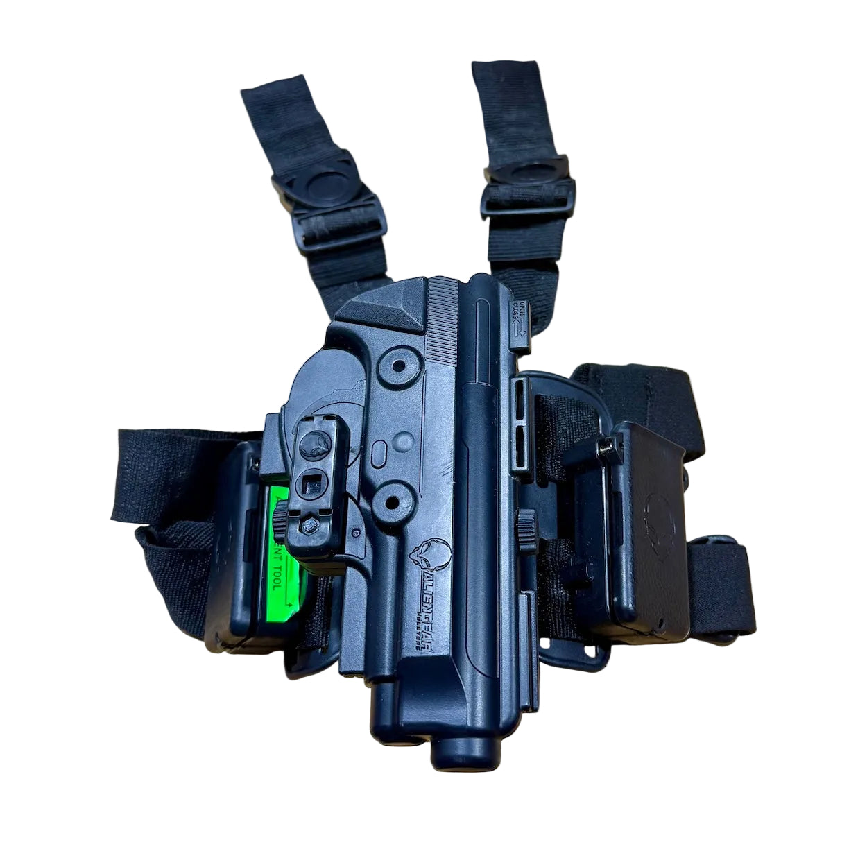 Alien Gear ShapeShift Drop Leg Holster for Beretta with Dual Ammo Pouches