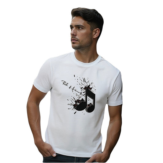 RNF Premium Play It Loud Tee - Music Lover's Graphic T-Shirt