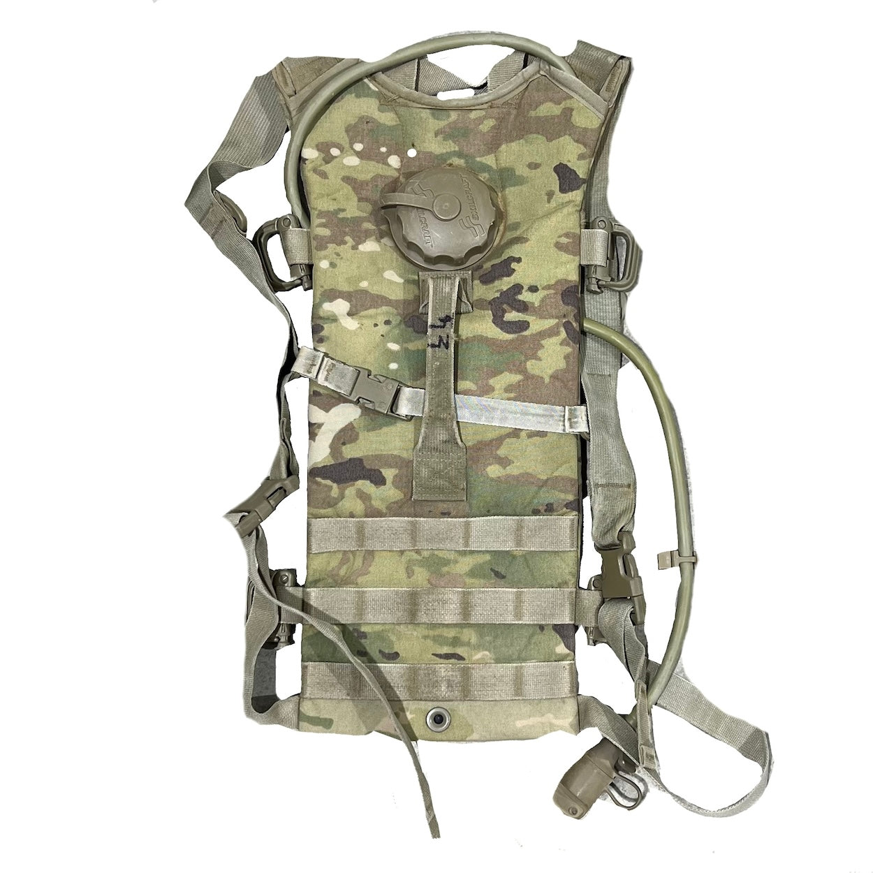 US Military MOLLE II Hydration Carrier Multicam Pattern - Apparel Artist