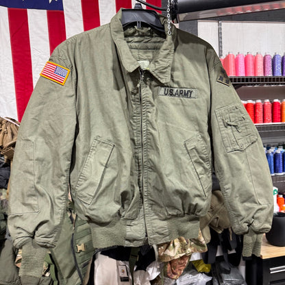 Vintage US Army Aramid Coat CVC Combat Vehicle Coat Large