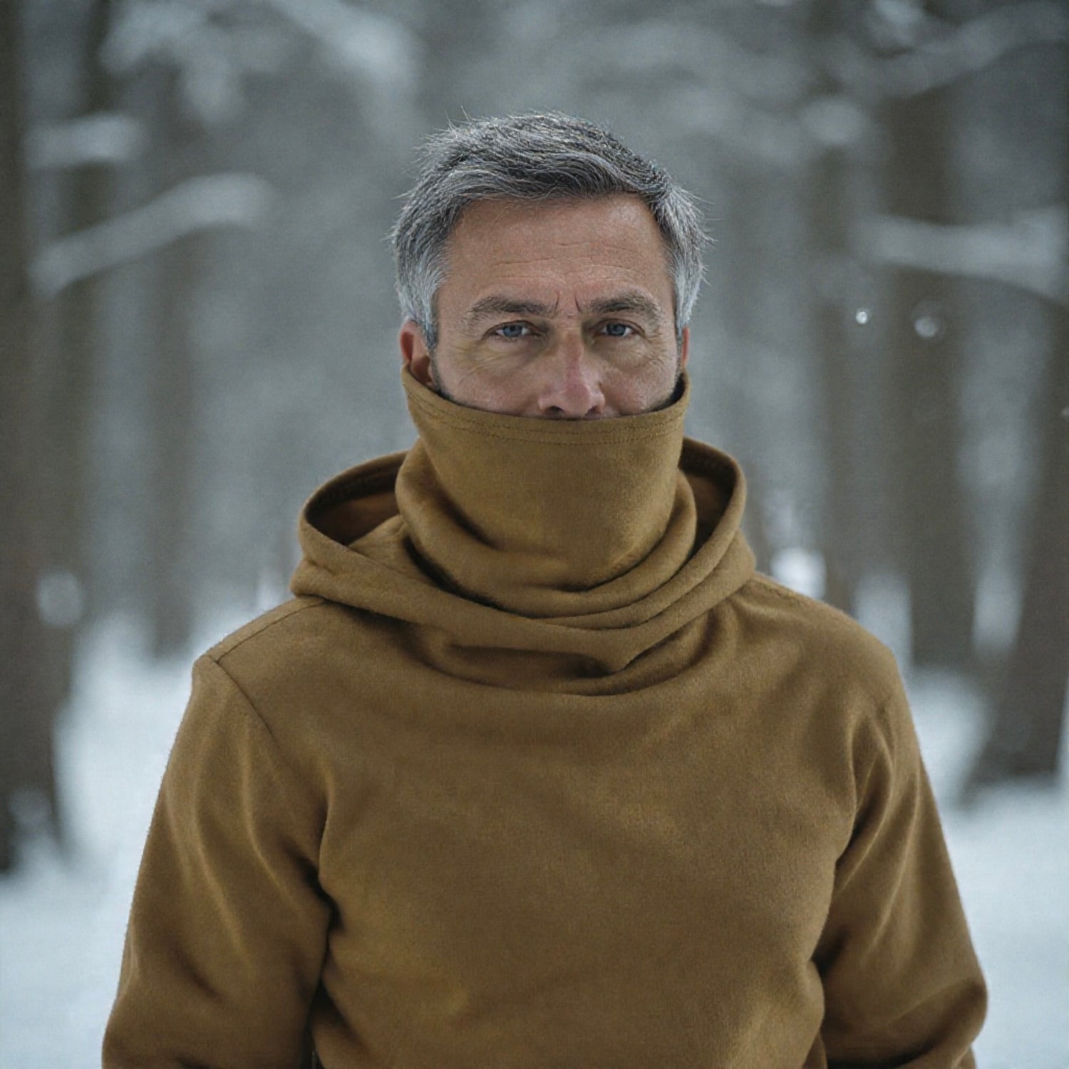 US Military Neck Gaiter Cold Weather In Coyote Brown