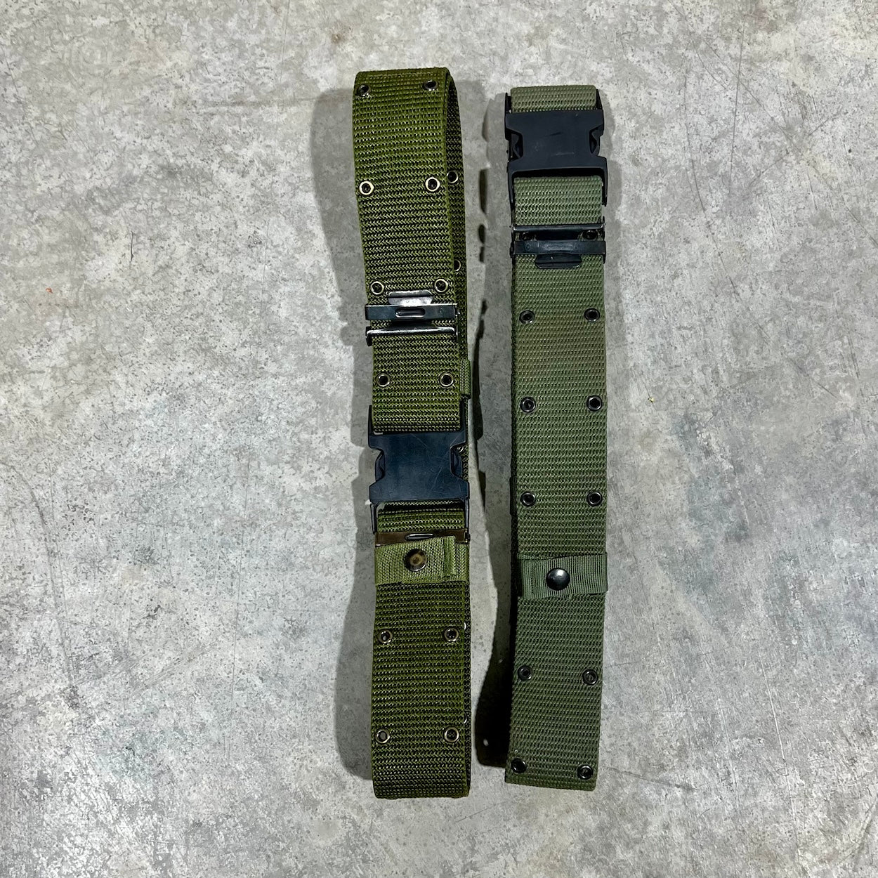 Vintage US Military GI Pistol Belt with Quick Release Buckle - Medium Tactical Duty Belt