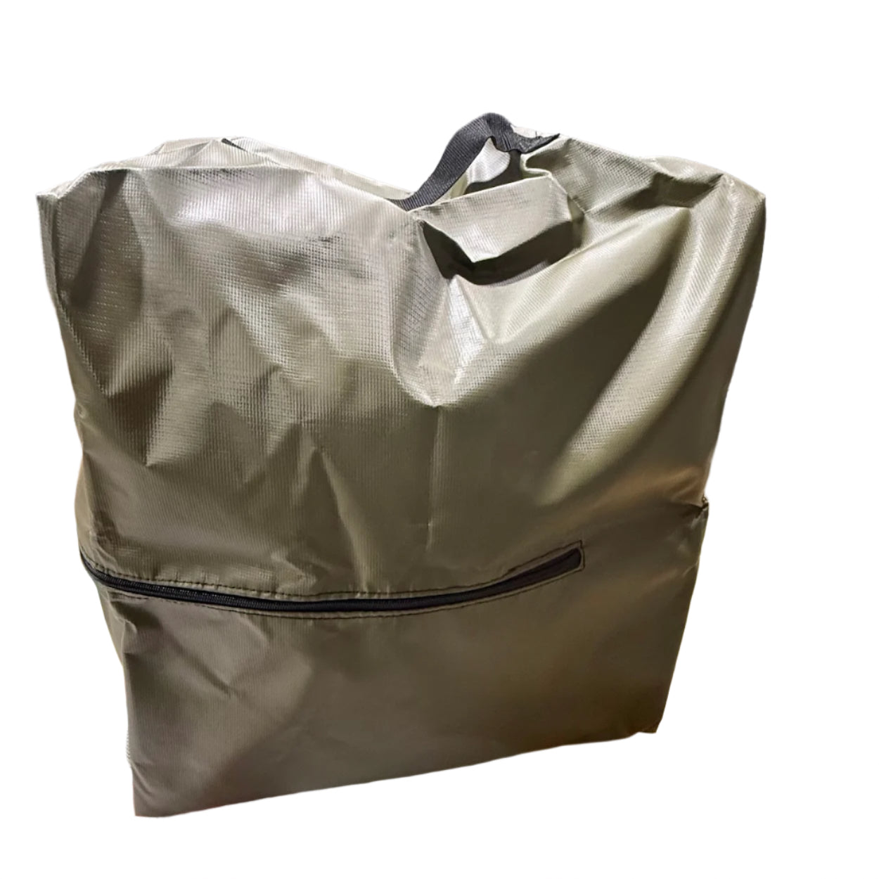 Heavy-Duty Canvas Bag - Military Spec Waterproof Storage 22"x20"x12" with Zipper - New
