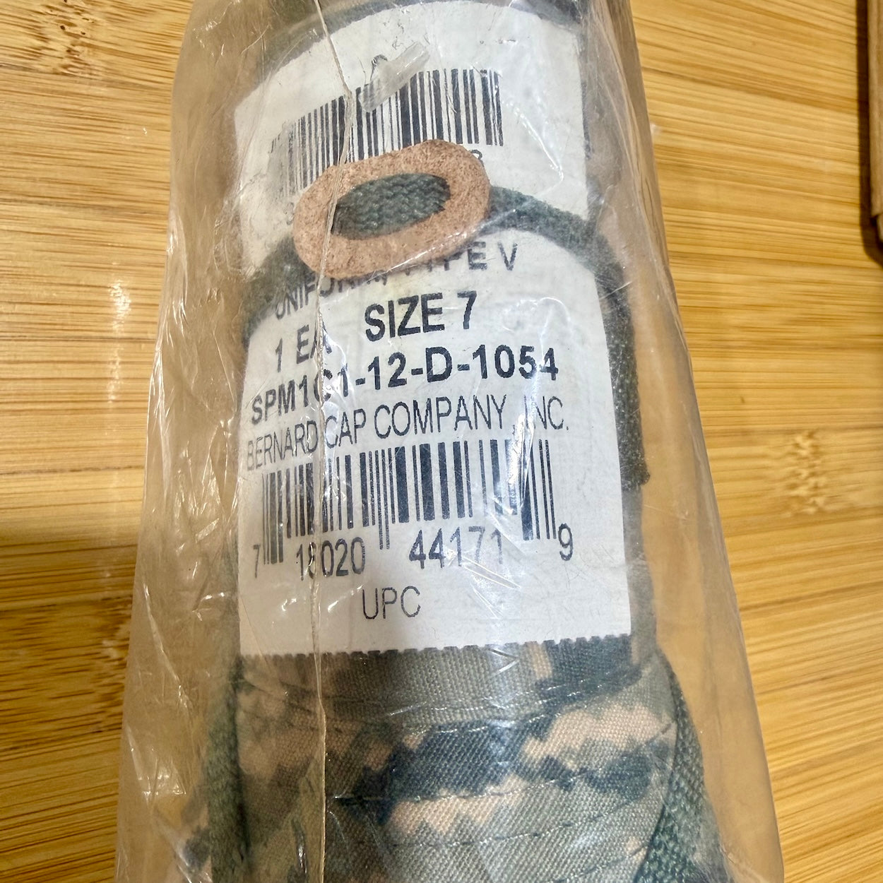 US Military Sun - Hot Weather - Type IL Military Camo Boonie Hat W/Strap