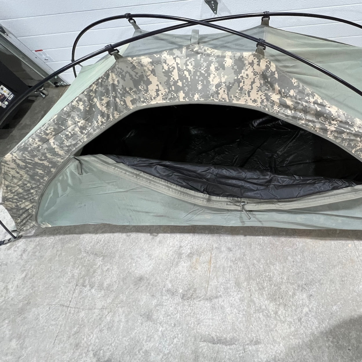 Vintage US Military Tent Combat Shelter System One-Person
