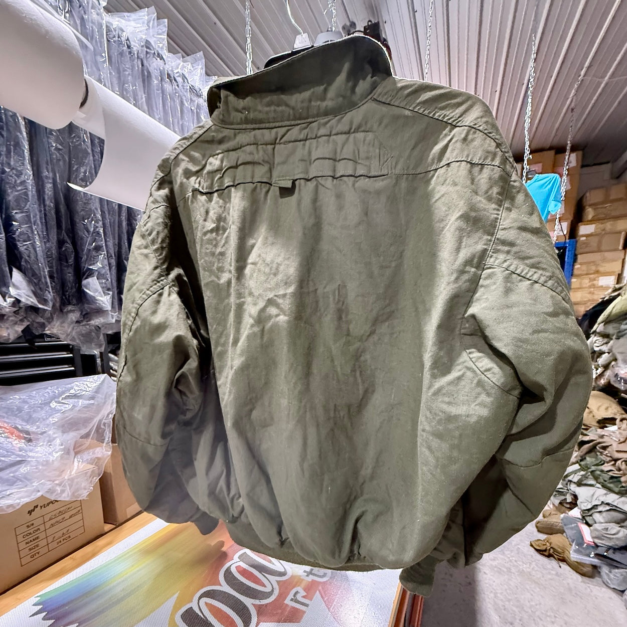 Vintage US Army CVC Aramid Combat Coat XL Long Military Jacket