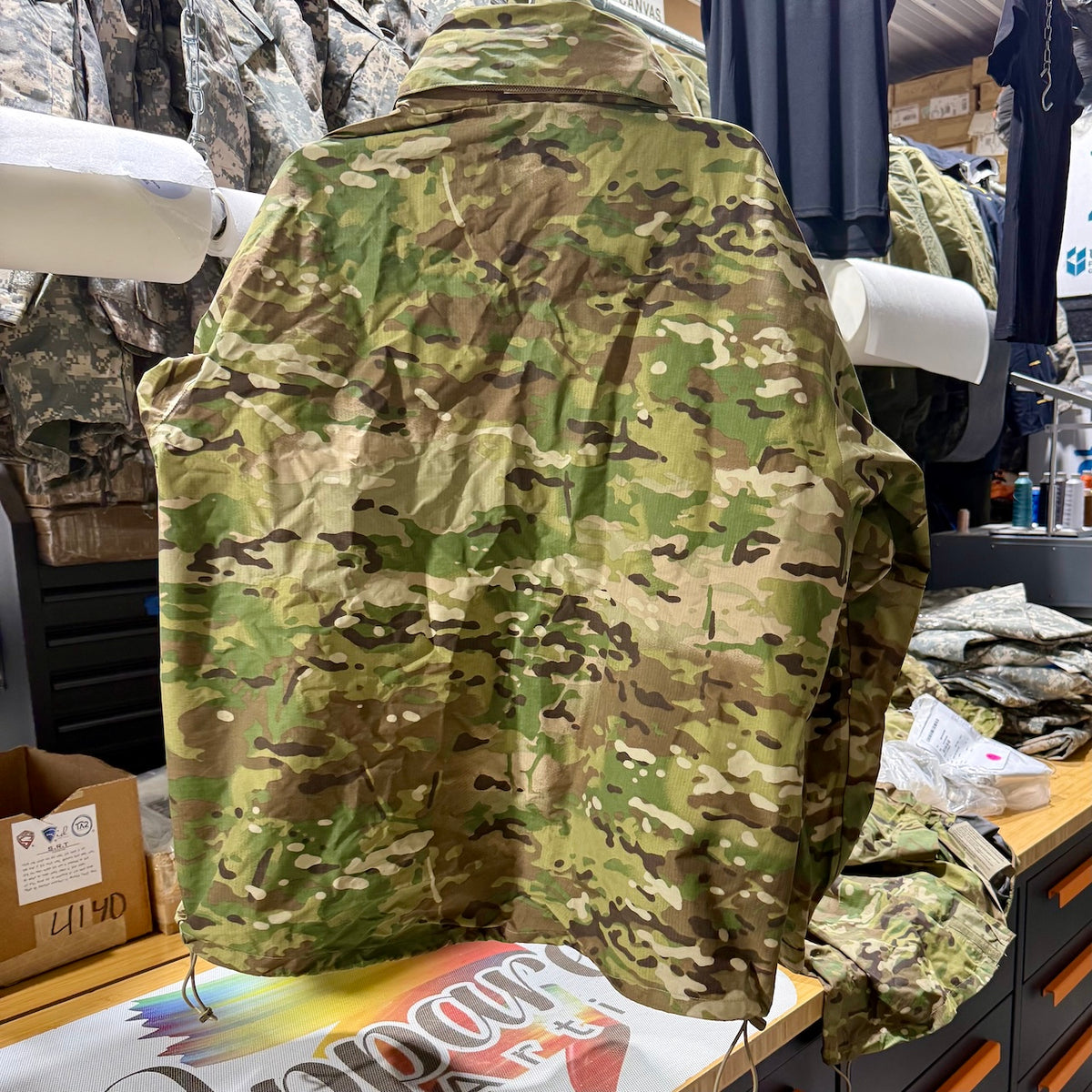 US Military Gen III Gore-Tex ECWCS Jacket OCP Camo Fit Large Long