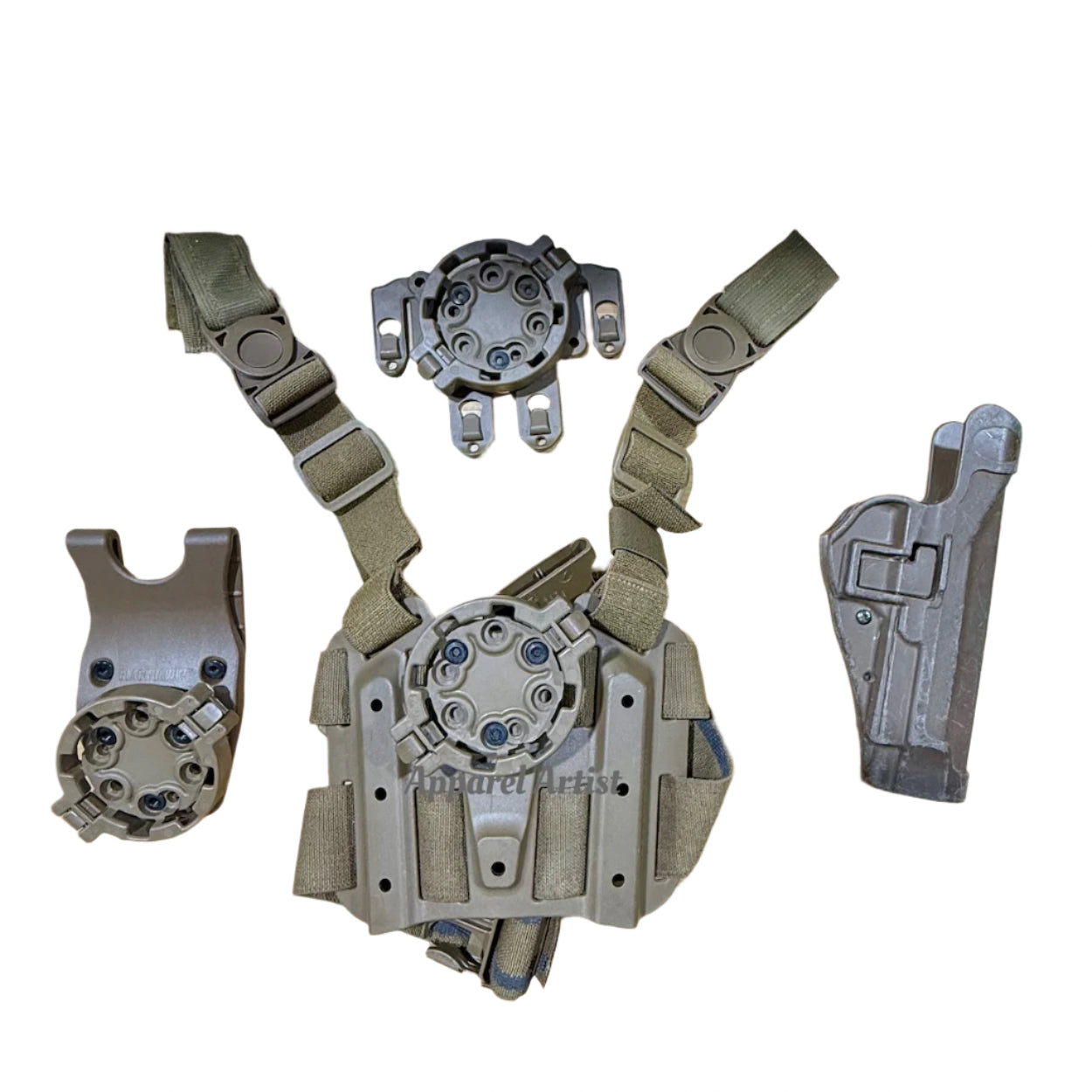 Blackhawk SERPA Drop Leg Holster - Beretta 92/96/M9 - Right Hand - Coyote Tan - Used