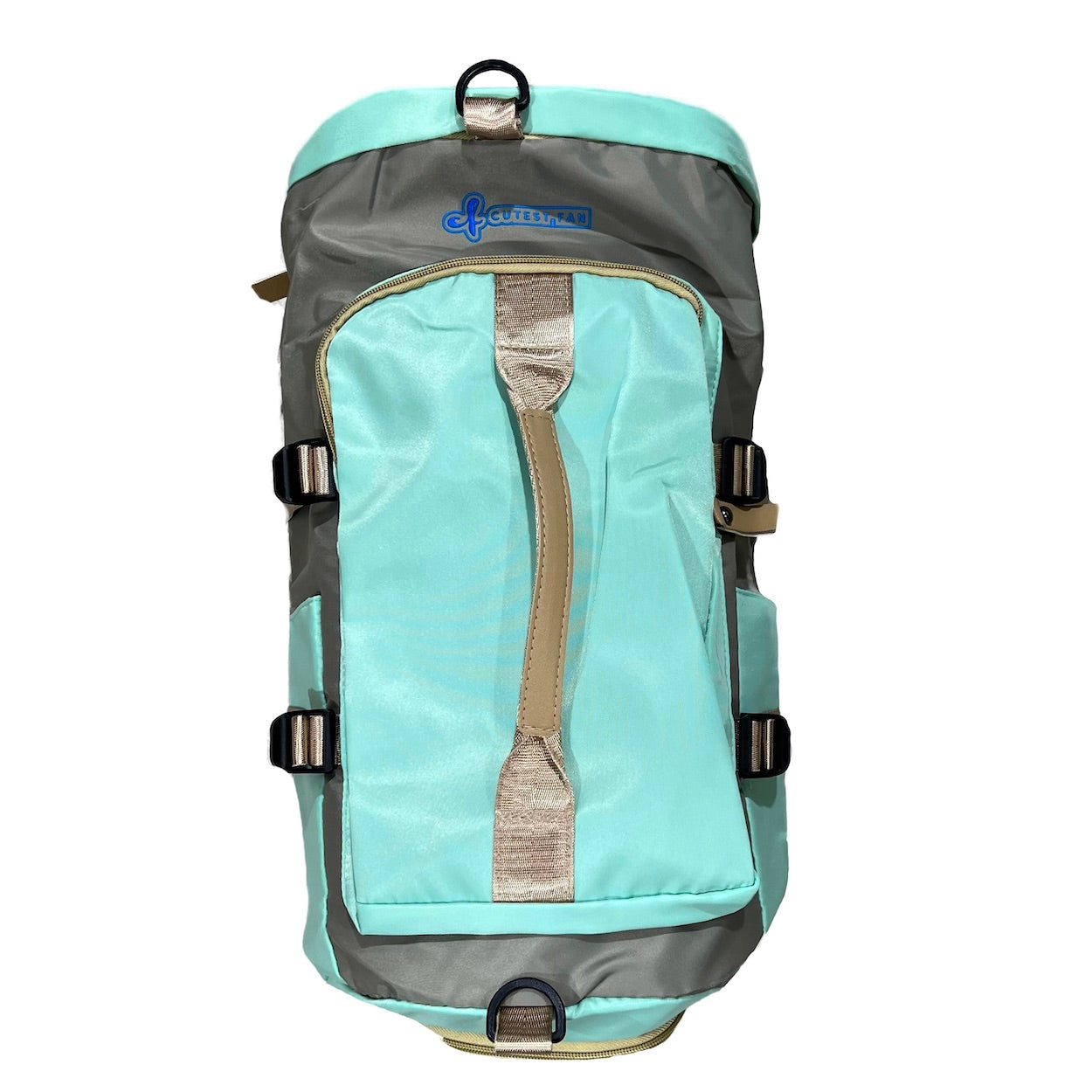 Women's Duffle Bag Or Backpack Plus Shoe Storage Cutest Fan 2 Colors Options