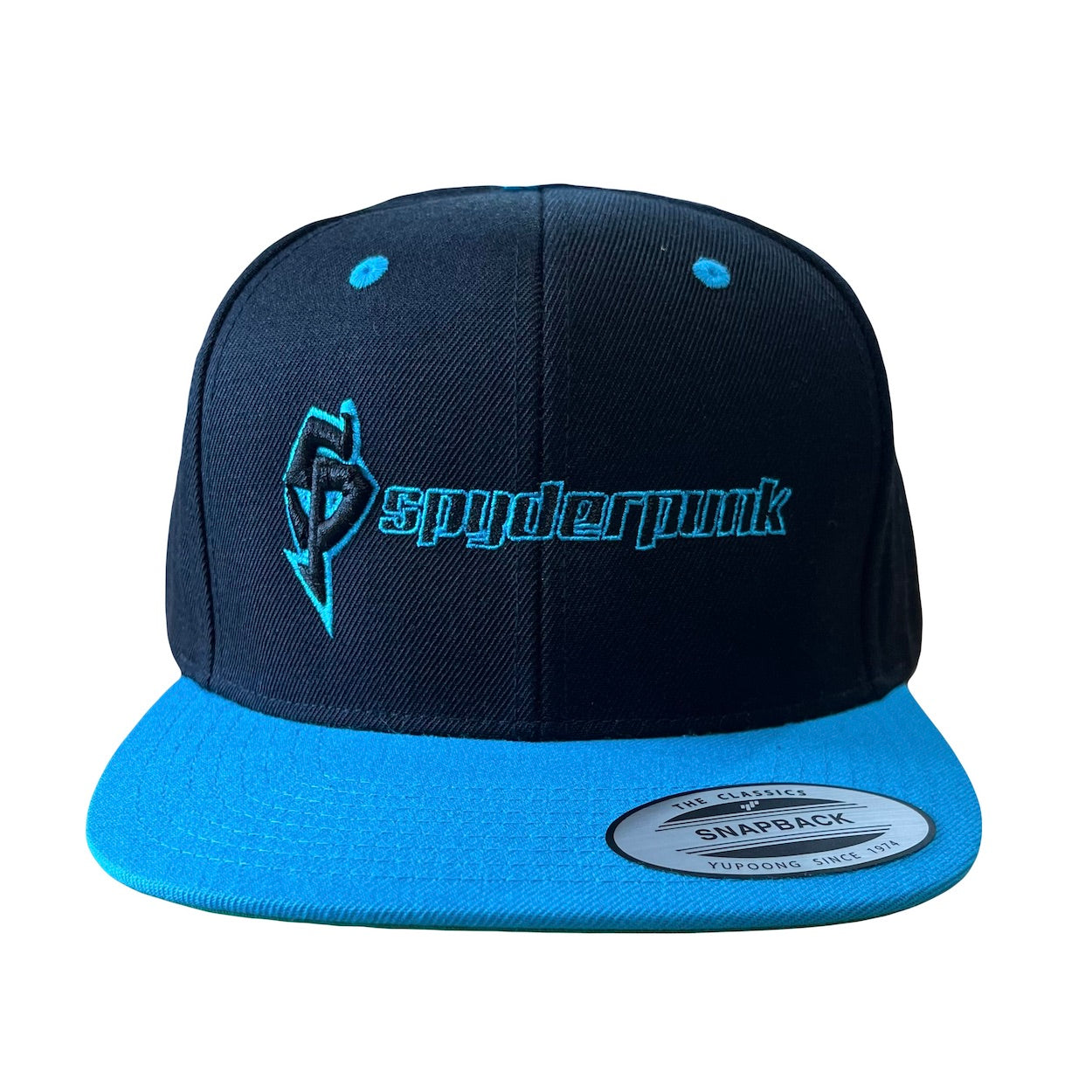 Spyderpunk 3D Embroidered Snapback Hat - Premium Puff Design
