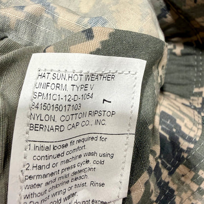 US Military Sun - Hot Weather - Type IL Military Camo Boonie Hat W/Strap