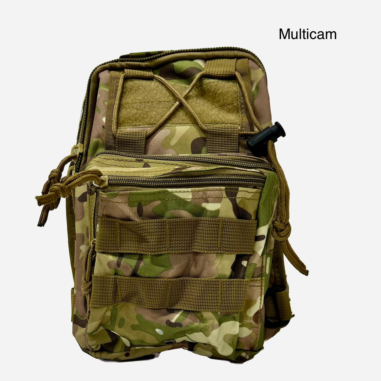 Canvas Camouflage Crossbody Sling Bag 9" - 7 Colors Available