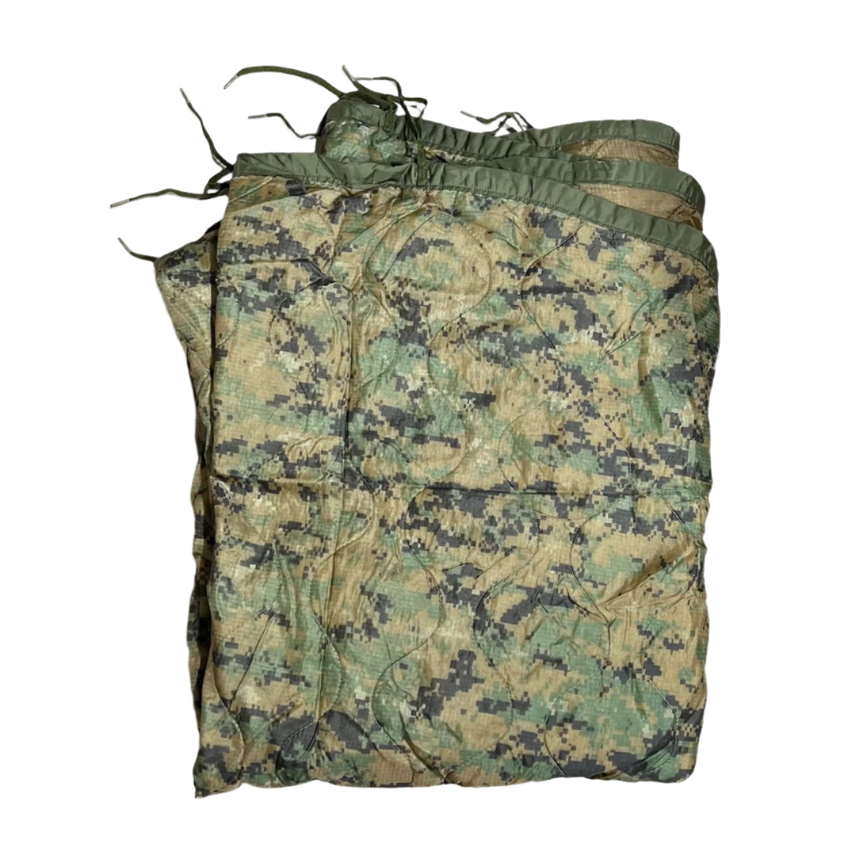 US Military Digital Woodland Poncho Liner AKA Woobie